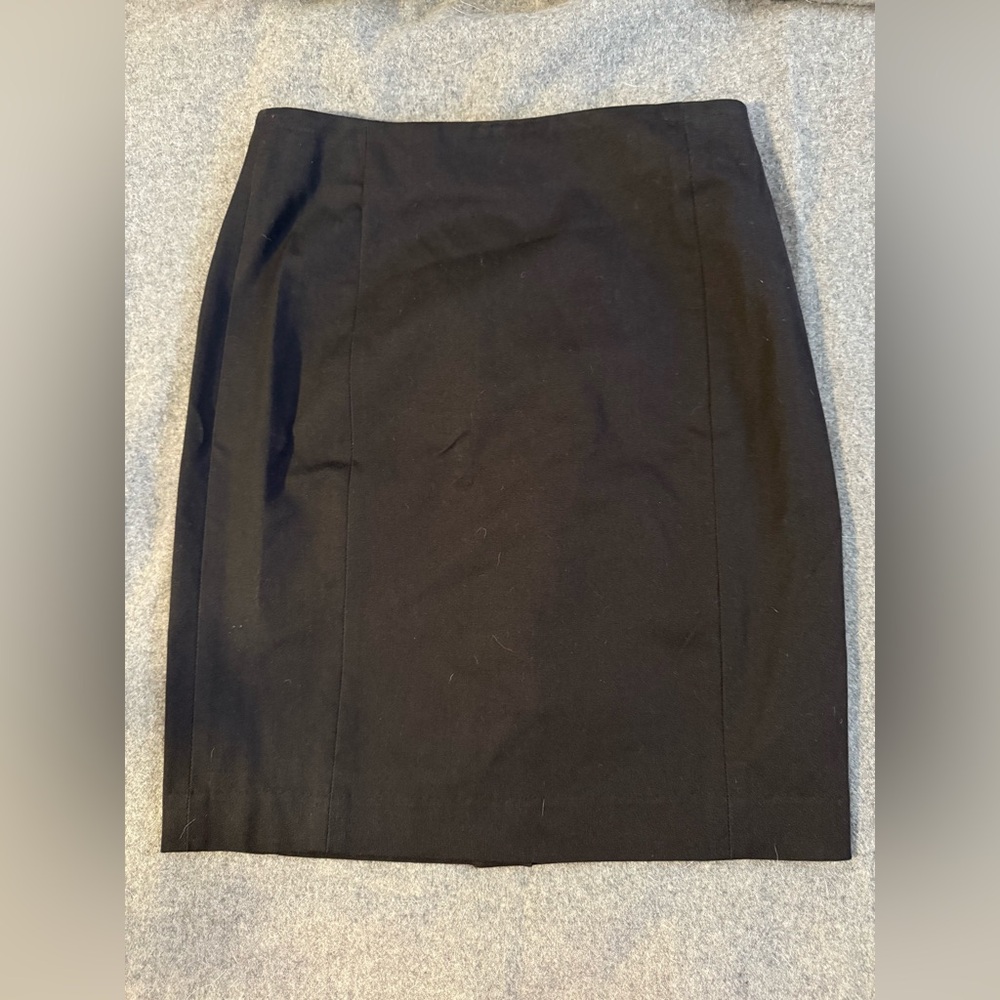 Banana Republic Elegant Black Pencil Skirt